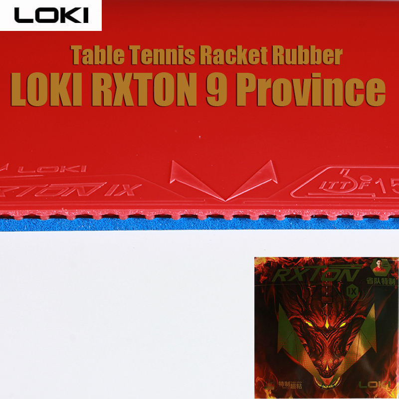 Table Tennis Loki - 로키 RXTON 9 탁구 러버, 안쪽으로