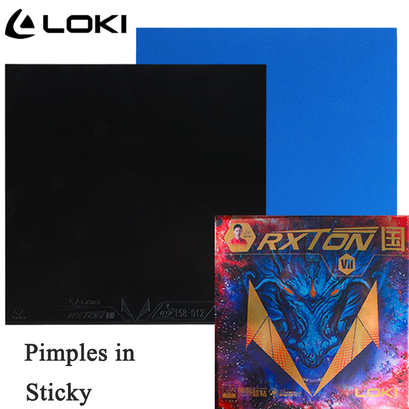 로키 탁구 러버 RXTON 7 슈퍼 스티키 핌플 인 R - Table Tennis Loki 리뷰 및 가격