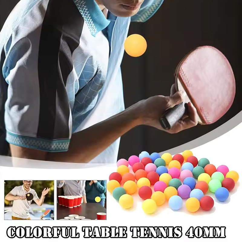 50개입 다색 플라스틱 탁구공 혼합 색상 테이블 테니스 - Table Tennis Olympics 리뷰 및 가격