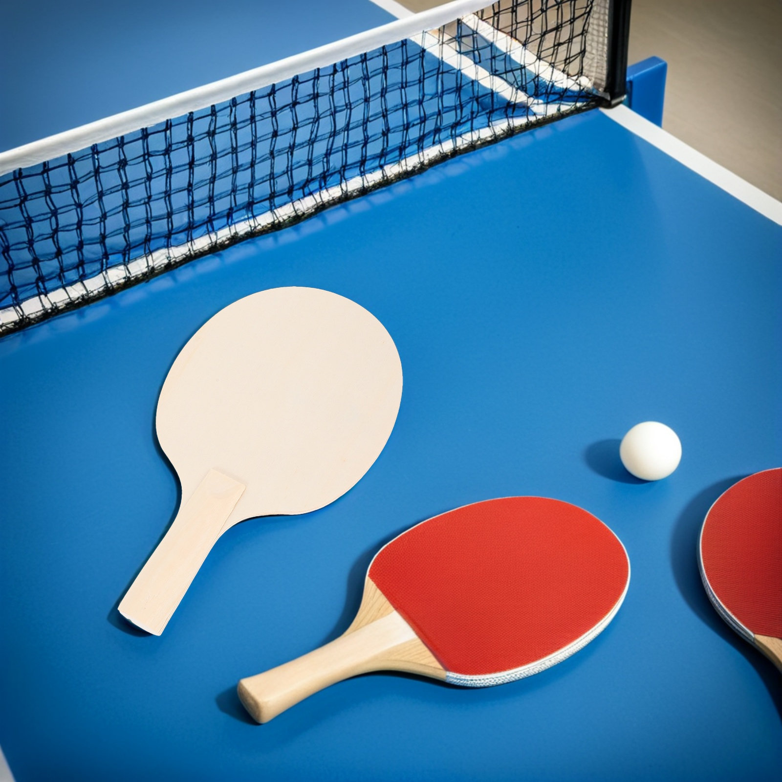 12개입 DIY 탁구 라켓, 미완성된 나무 재질의 탁구 - Table Tennis Racket 리뷰 및 가격